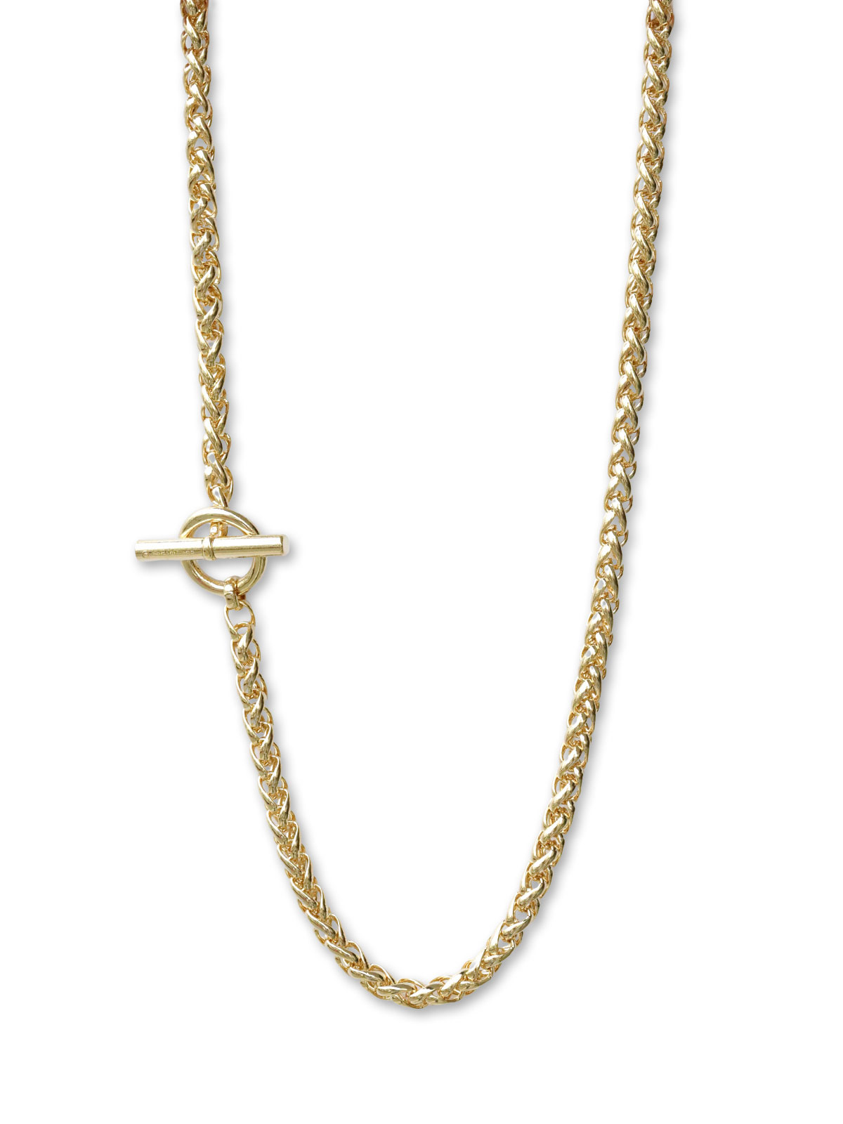ON THE SUNNY SIDE OF THE STREET 5mm Triple Triplet Chain Choker [261-100C] (Lt.Gold) / チェーン チョーカー