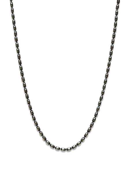 HARIM OVAL BOWL CHAIN NECKLACE [HRC021 NC] / ボールチェーンネックレス