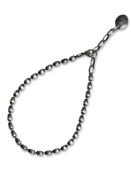 HARIM OVAL BOWL CHAIN ANKLET [HRC021AK] / ボールチェーンアンクレット