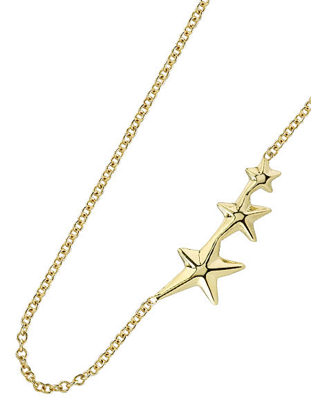 Gabriela Artigas Mini Shooting Star Necklace (14k Gold)