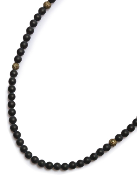 M.Cohen Brass Ball Necklace & bracelet [N-693-BB]