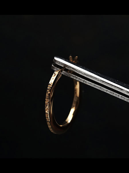 thin rain pierce catchless GPピアスの全体像。