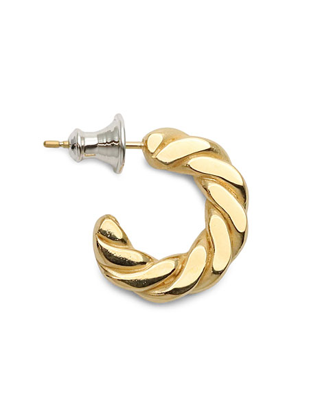 HARIM PRESS PIERCE 2 K18ゴールドコーティング 2個セットピアス