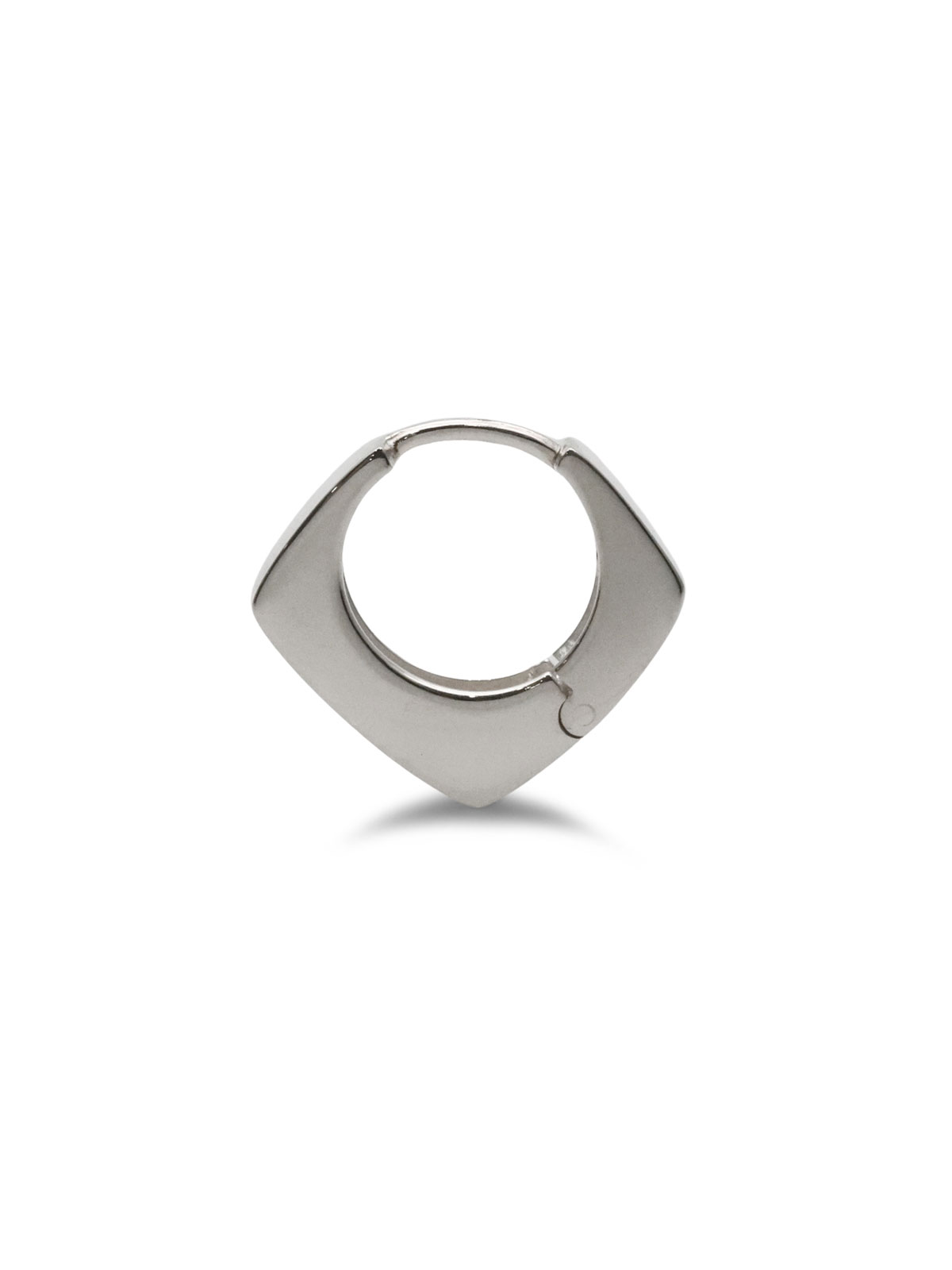 Garden of Eden SQUARE FLAT HOOP EARRINGS [ED26SS-105] (SILVER) / スクエア フラット フープ イヤリング ピアス