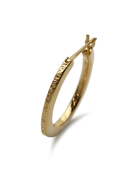 HARIM thin rain pierce catchless GP [HRA061GP] / ピアス