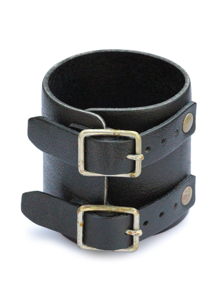 gbb custom leather JD Cuff Bracelet simple ver. (Black)