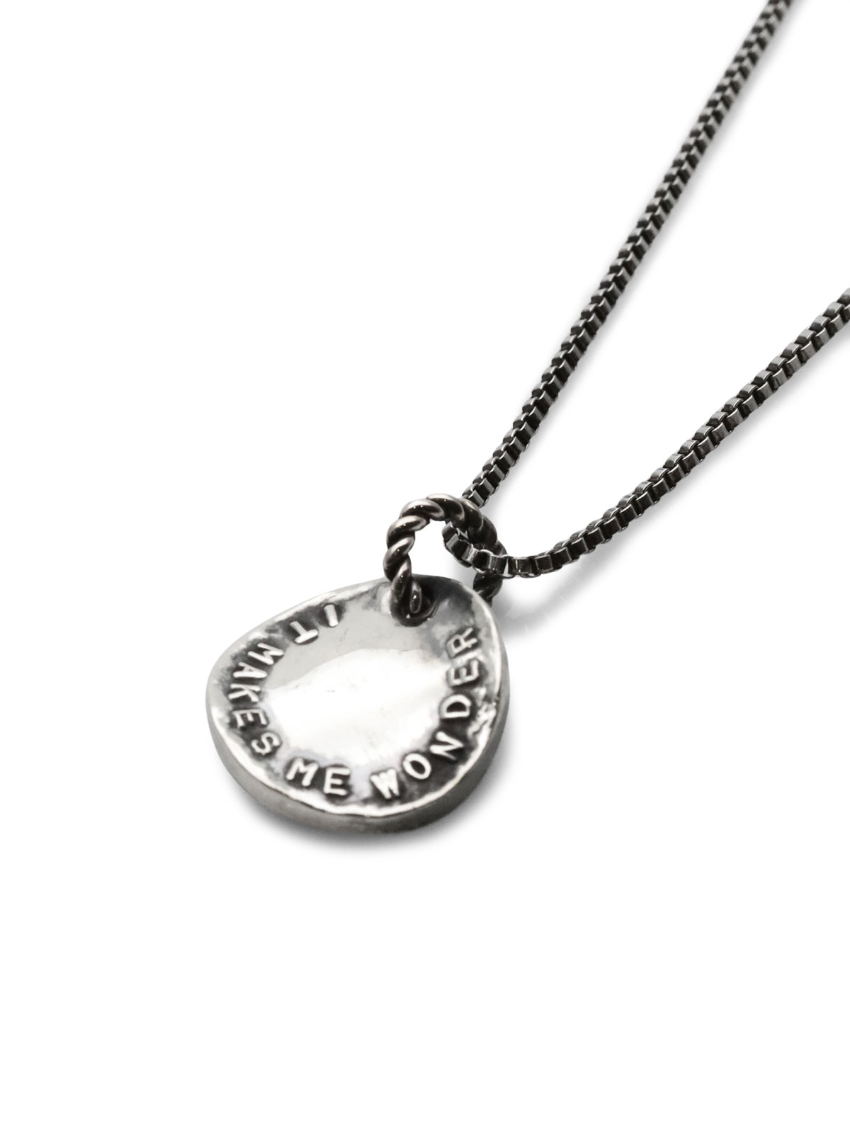HARIM stairway to Heaven COIN NECKLACE SV [HRP114SV] / ネックレス サージカルステンレスチェーンモデル