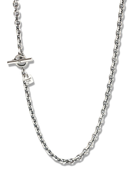 ON THE SUNNY SIDE OF THE STREET Octagonal Oval Link Chain Necklace [251-157N] / オーバル チェーン ネックレス