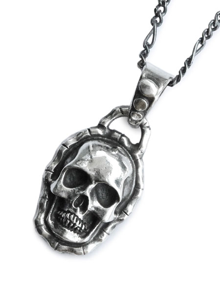 Lee Downey Skull Bone Necklace