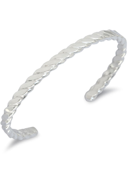STUDEBAKER METALS Plait Cuff (Sterling Silver / Polished)
