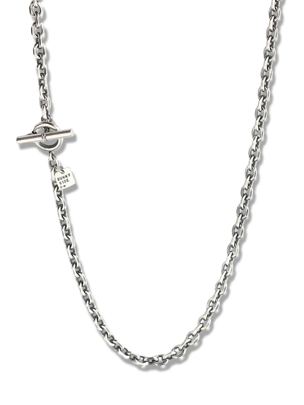 ON THE SUNNY SIDE OF THE STREET Octagonal Oval Link Chain Necklace [251-157N] / オーバル チェーン ネックレス