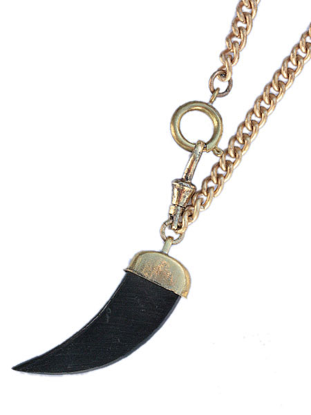Lux Revival Black Horn Necklace