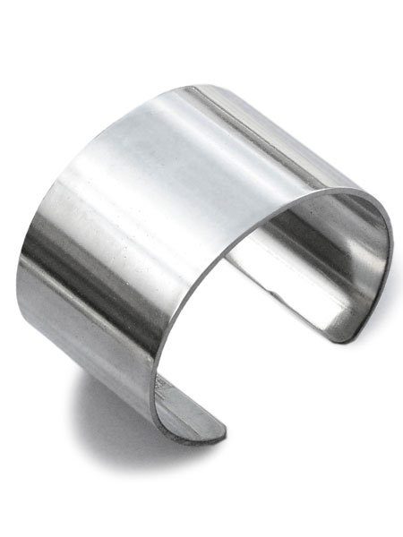 アンプ ジャパン amp japan | German Silver Plain Bangle Wide ...