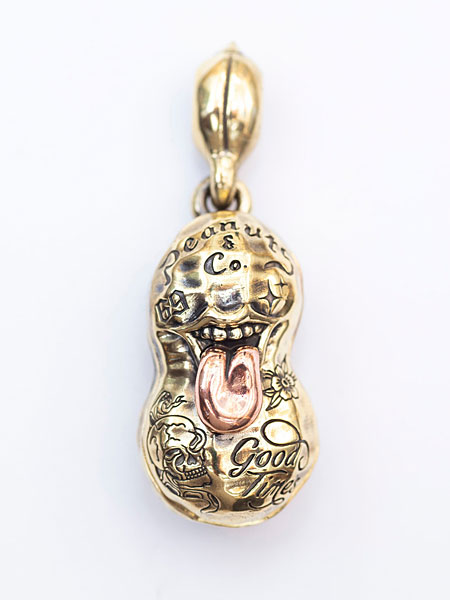BERO TATOO PEANUTS (slide) Brass × Copper L Size / ベロ タトゥー ピーナッツ スライド (ブラス × カッパー)