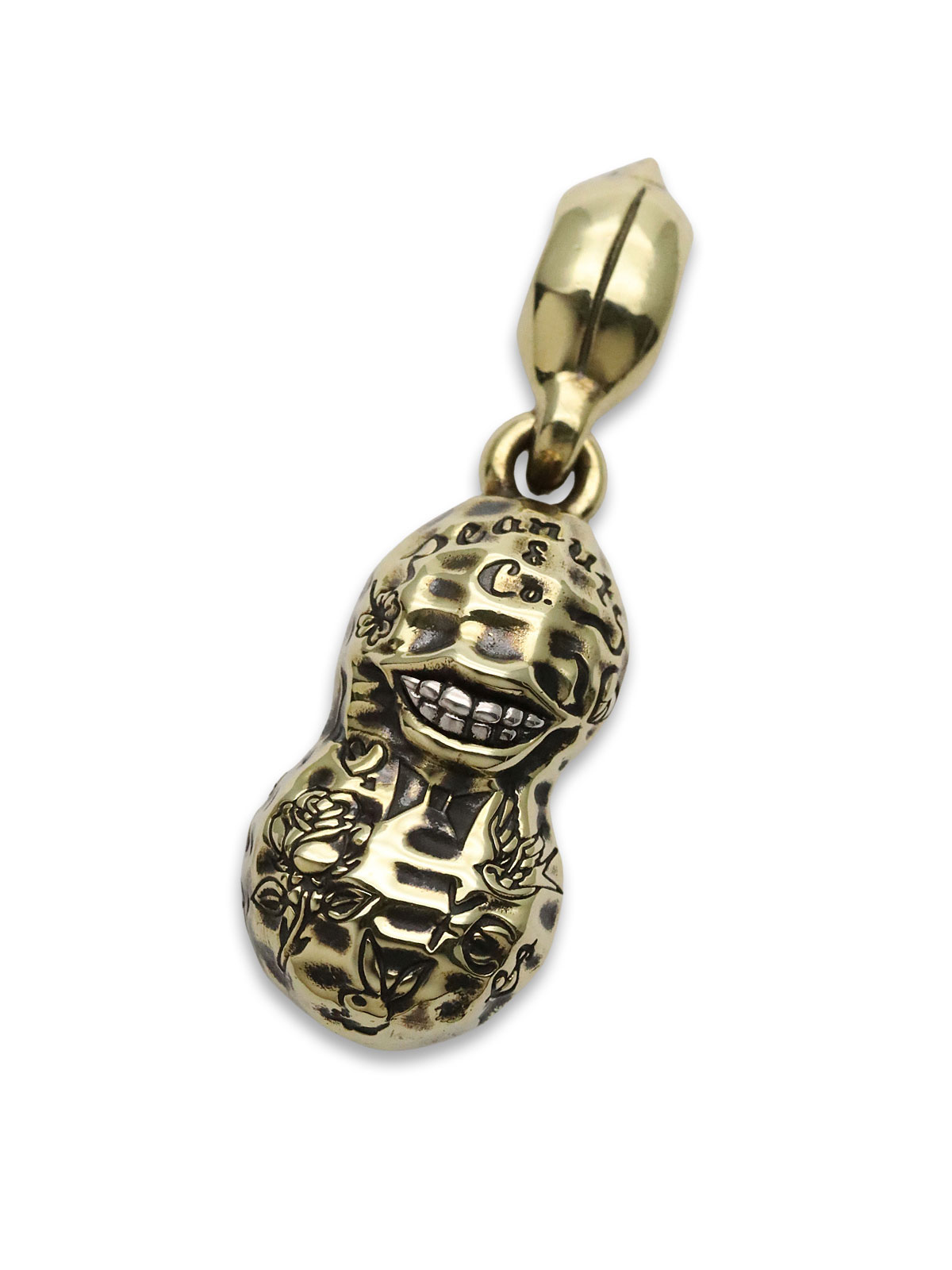 PEANUTS&CO. NORMAL TATOO PEANUTS Brass × Silver S Size / タトゥー ピーナッツ (ブラス × シルバー)