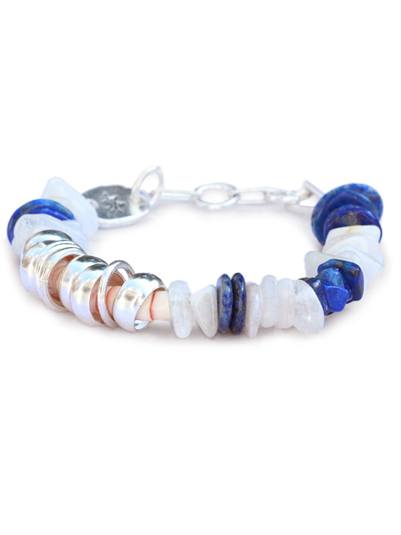 TSUNAIHAIYA Colorfield Beads Bracelet 2 (ムーンストーンミックス)