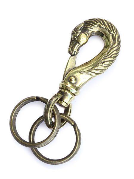PEANUTS&CO. Horse Key Hook -Medium- (Brass) / ホース キーフック ミディアム (ブラス)