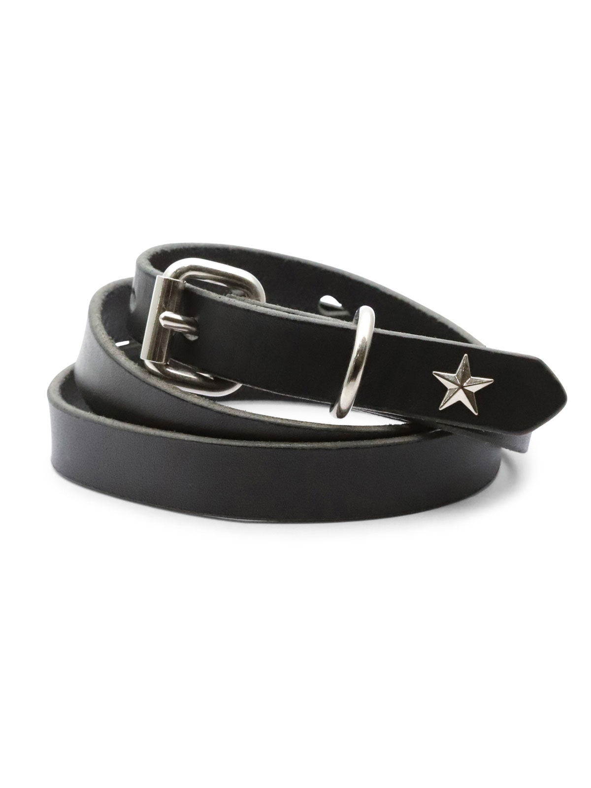 BELIEVEINMIRACLE LEATHER BELT STAR / レザー ベルト スター