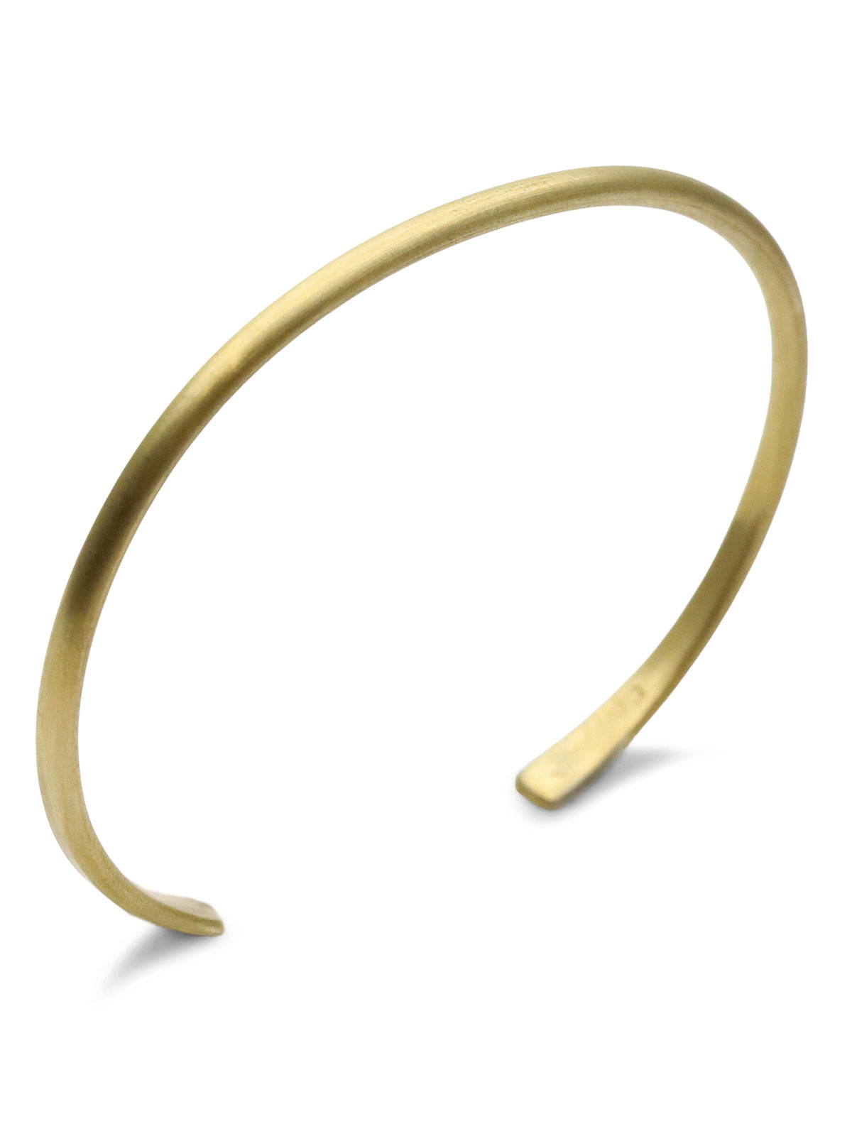 STUDEBAKER METALS Fineline CHAMPION CUFF (American Brass / Brushed) / カフ バングル