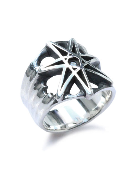 FUNKOUTS Seven Pointed Star Ring