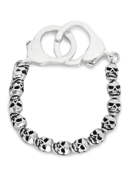 Darren Simonian Skull Bracelet with cuff's
