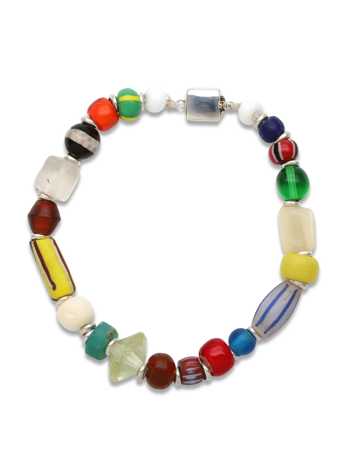 ON THE SUNNY SIDE OF THE STREET Antique Venetian Trade Beads Bracelet [212-300B] / アンティーク ベネチアン トレード ビーズ ブレスレット