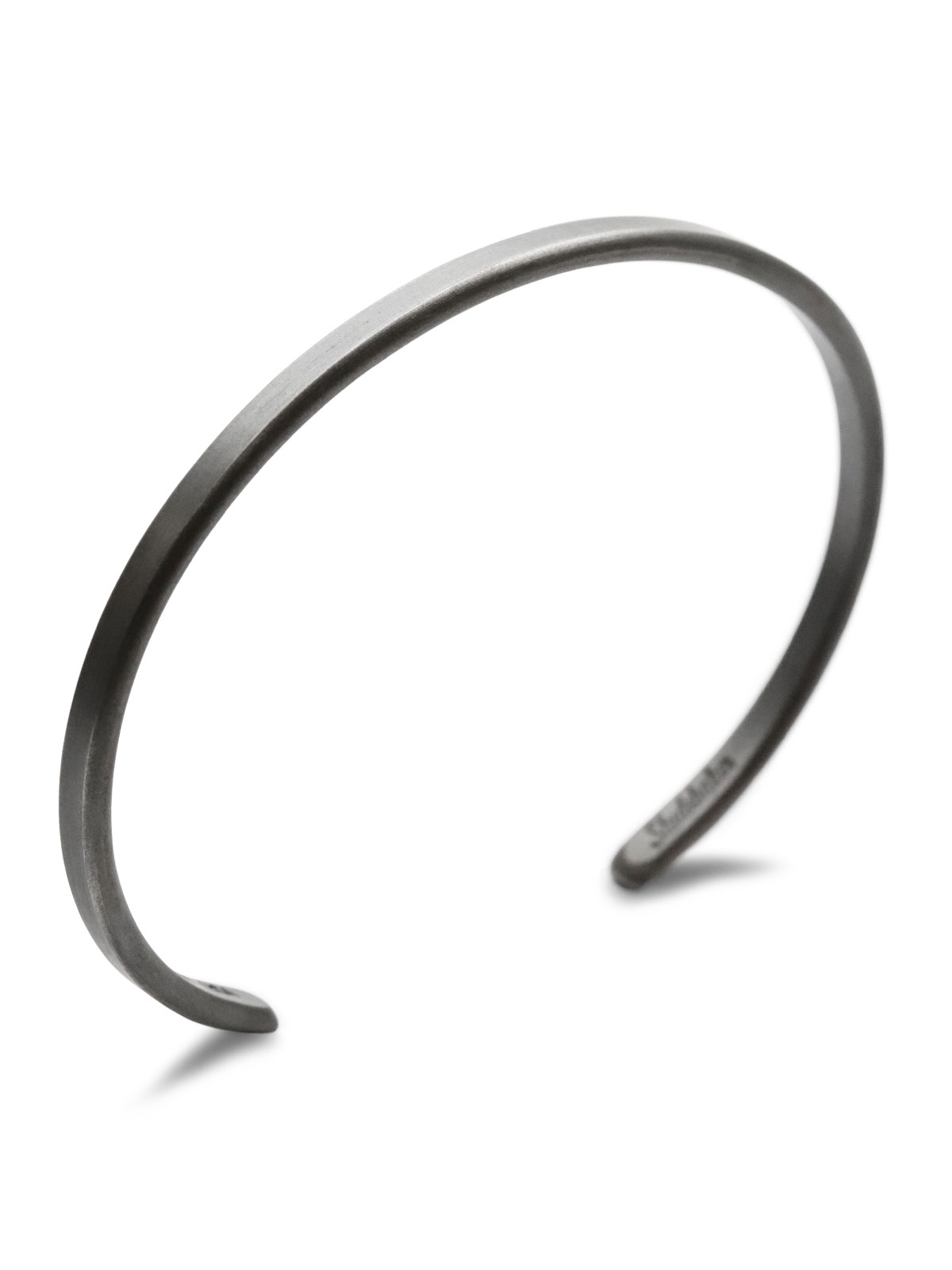 STUDEBAKER METALS Mill Cuff (Stainless Steel / Work Patina) / カフ バングル