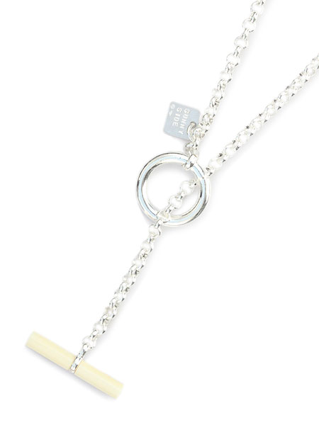 ON THE SUNNY SIDE OF THE STREET 3.5mm Round Chain 3Roll Bracelet & Lariat Necklace [910-120N]