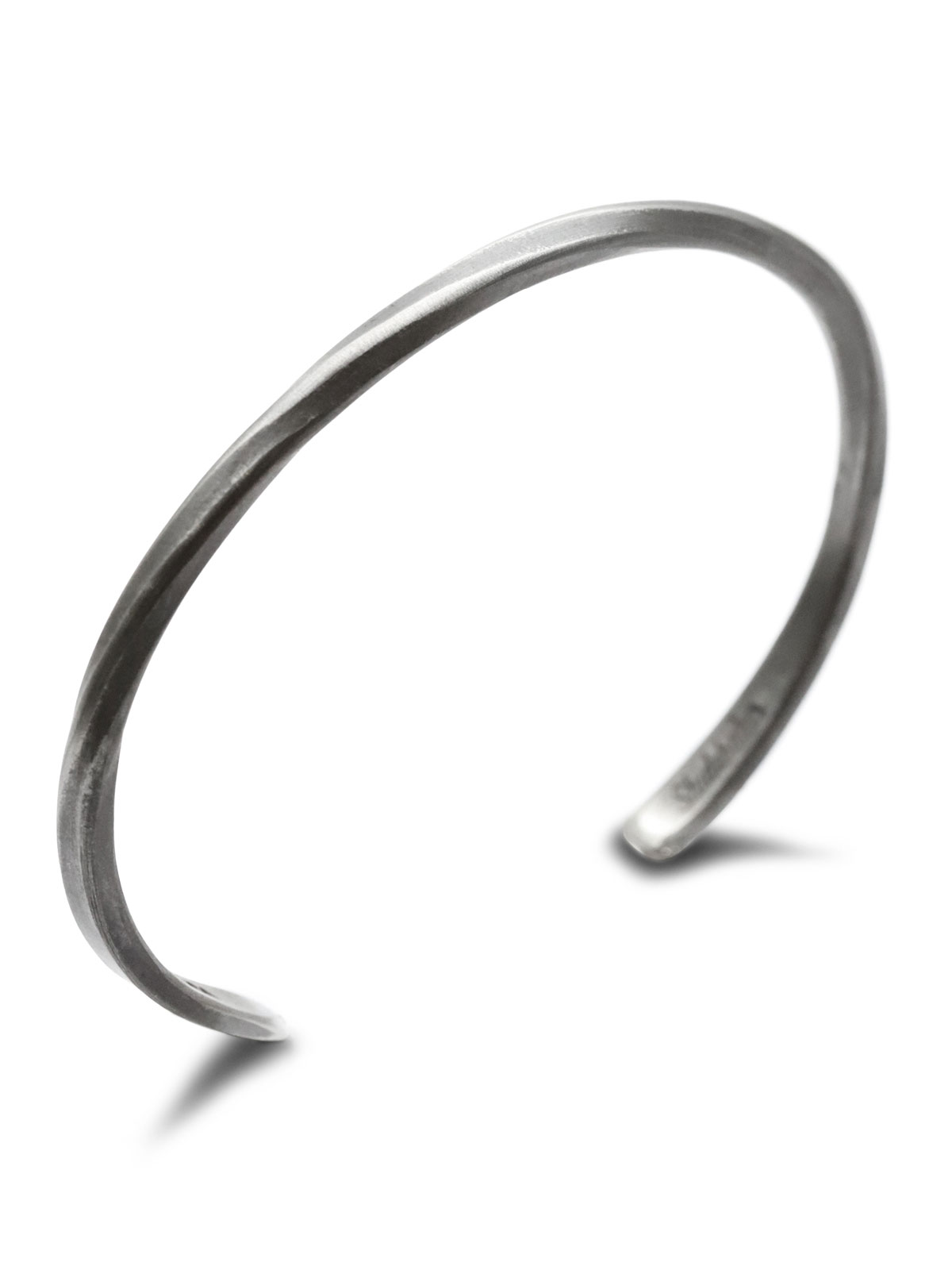 STUDEBAKER METALS Lightweight STUDEBAKER CUFF (Stainless Steel / Work Patina) / カフ バングル