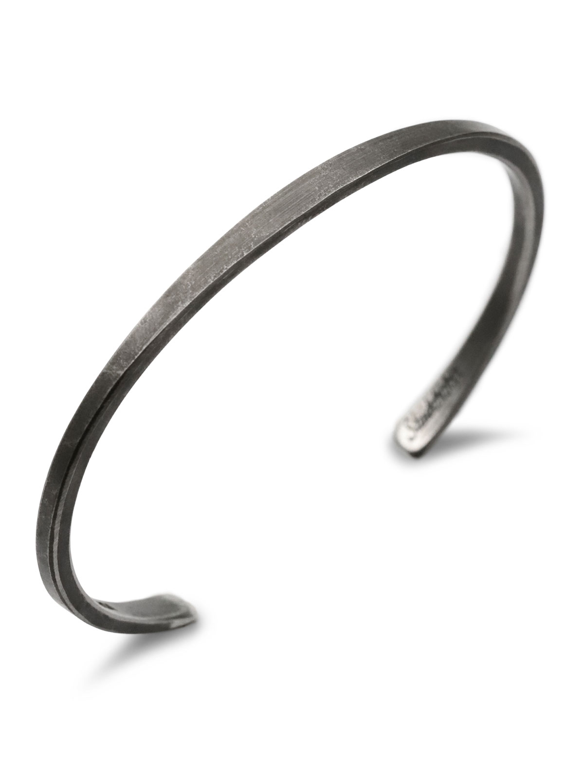 STUDEBAKER METALS Lightweight WORKSHOP CUFF (Stainless Steel / Work Patina) / カフ バングル