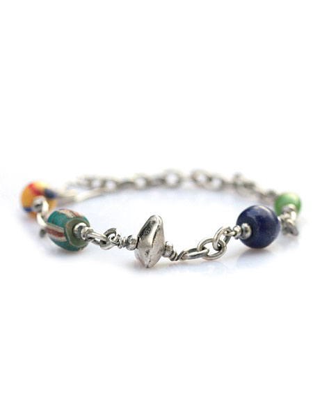 MIX Chain & Beads Bracelet