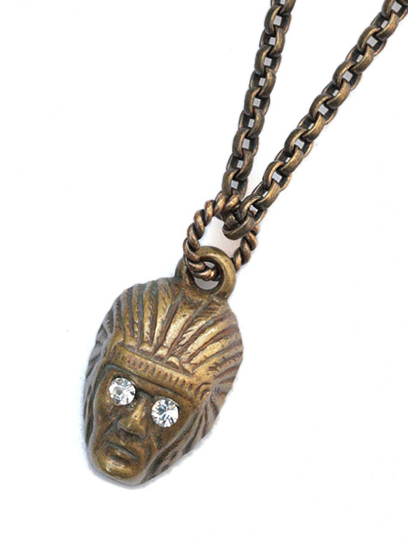 NOBODY INDIAN NECKLACE (Brass)