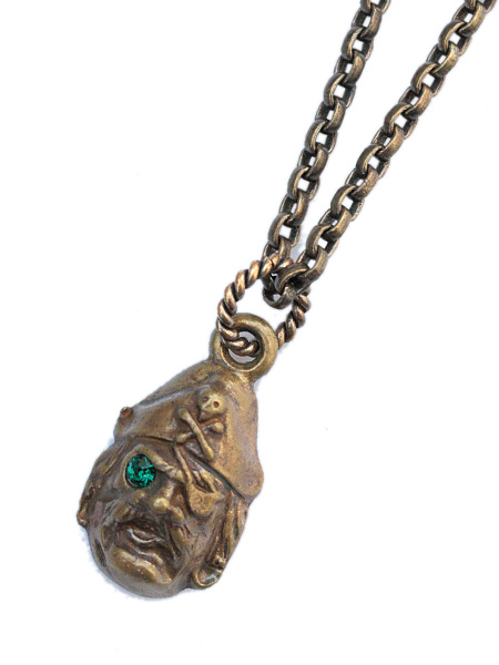 PIRATE NECKLACE (Brass)