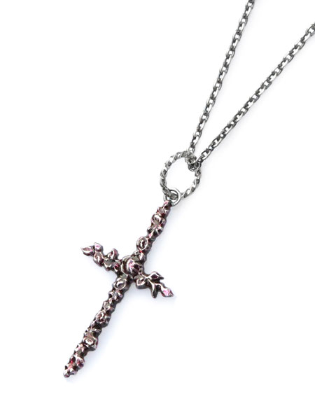 CROSS NECKLACE (RED) [20-D131G429.red]