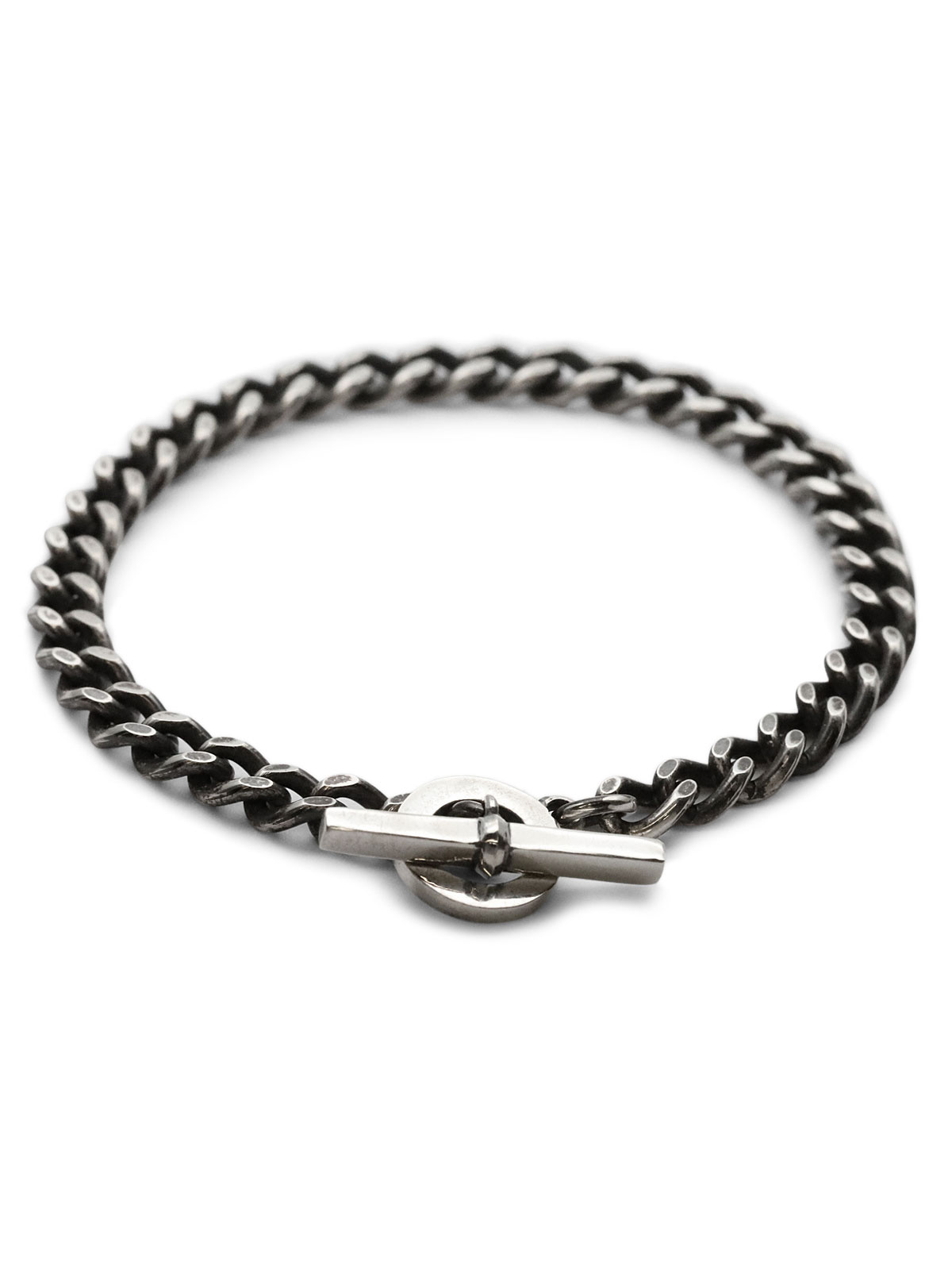 KIHEI CHAIN BRACELET 5.0mm OX / 喜平 ブレスレット (燻し) [M-B001OX]