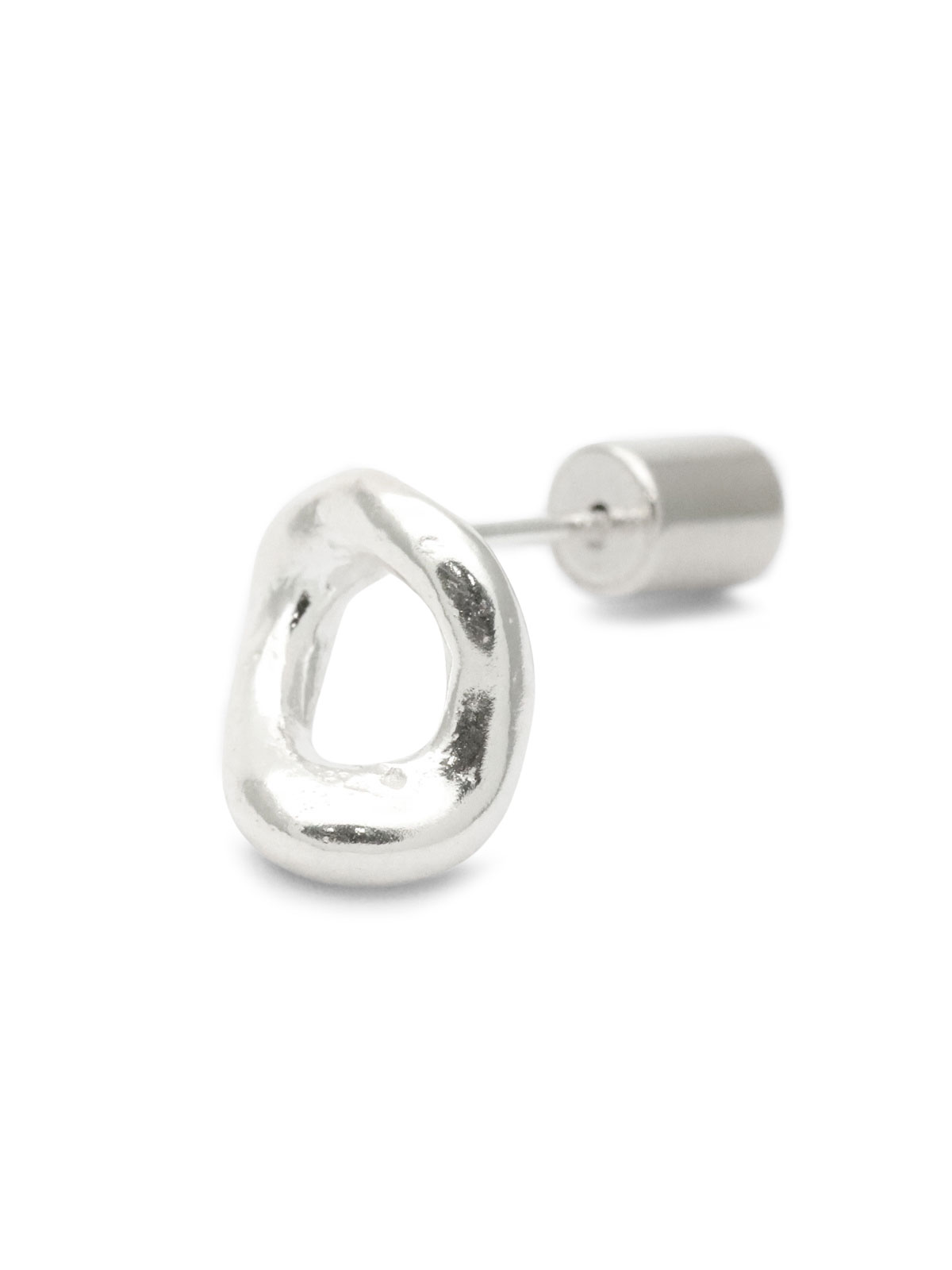 U3145 "CRATER2" PIERCE / SILVER / ピアス