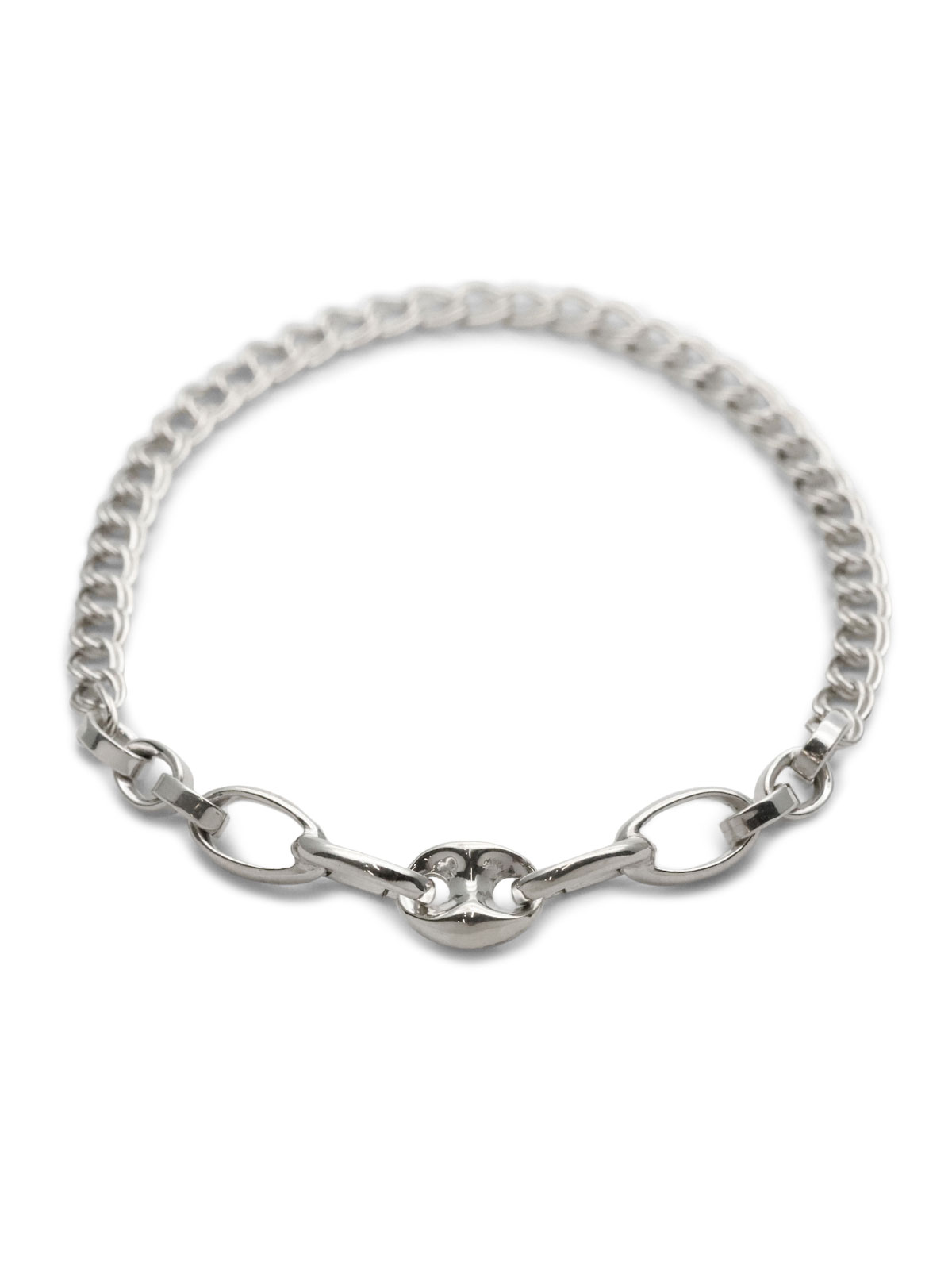 Garden of Eden Double curb chain bracelet [25SS028] / ダブル カーブ チェーン ブレスレット
