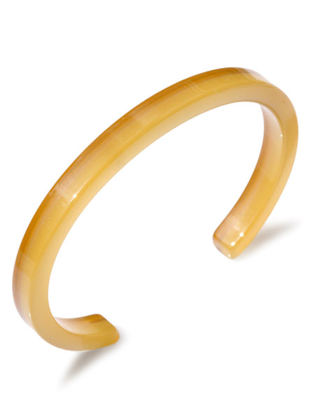 ON THE SUNNY SIDE OF THE STREET 2 Tone Colour  6mm Narrow Bangle Brown  [010-500B]