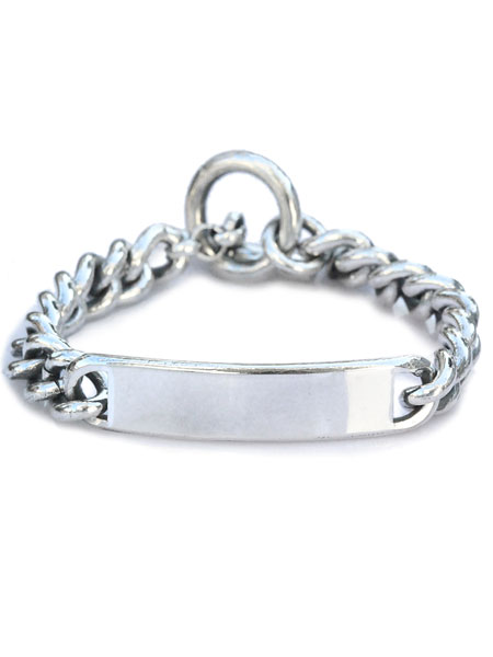 Curblink Chain ID Bracelet [211-104B] / チェーン ブレスレット