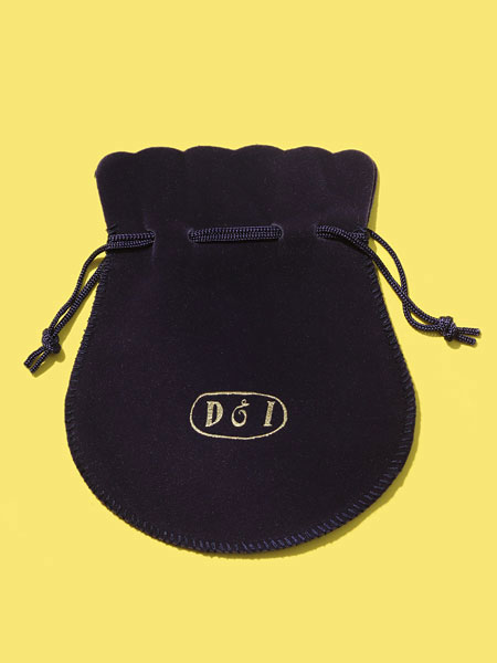 付属のブランド専用ポーチの画像。