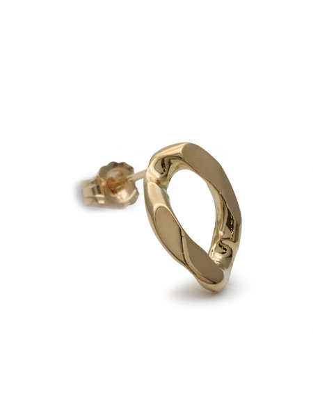 Garden of Eden LIGHT CURB PIERCE (18K GOLD) [22AW046S]