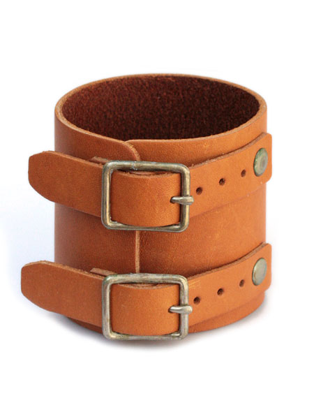 gbb custom leather JD Cuff Bracelet (simple ver.) / JD カフ ブレスレット