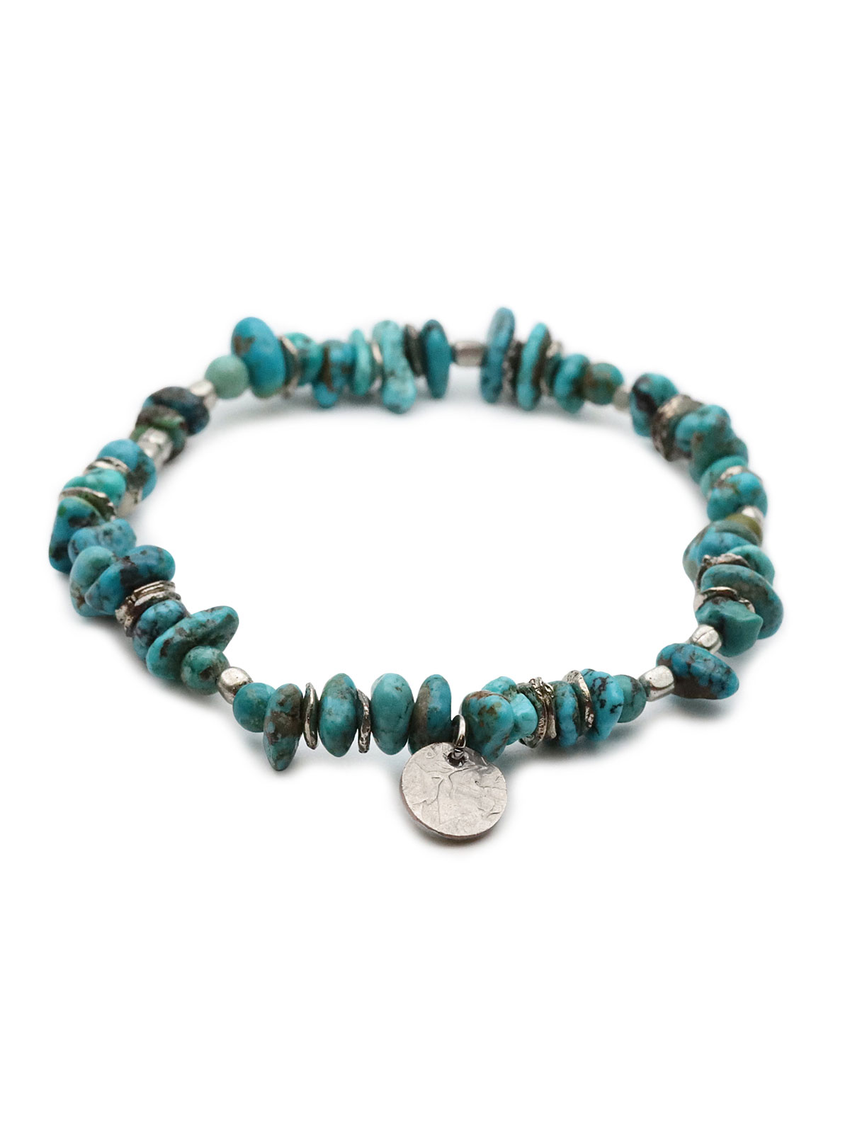 amp japan Tumble Turquoise Bracelet -single- [13AHK-160] / ターコイズ ブレスレット