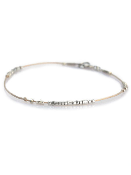 Silver Beads Bracelet / シルバー ビーズ ブレスレット