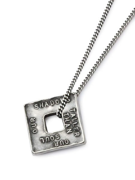 HARIM stairway to Heaven SQUARE CHAIN NECKLACE SV