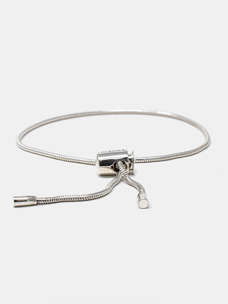 IDEALITE Silver Draw Code Bracelet  [L20028] / シルバー ドローコード ブレスレット