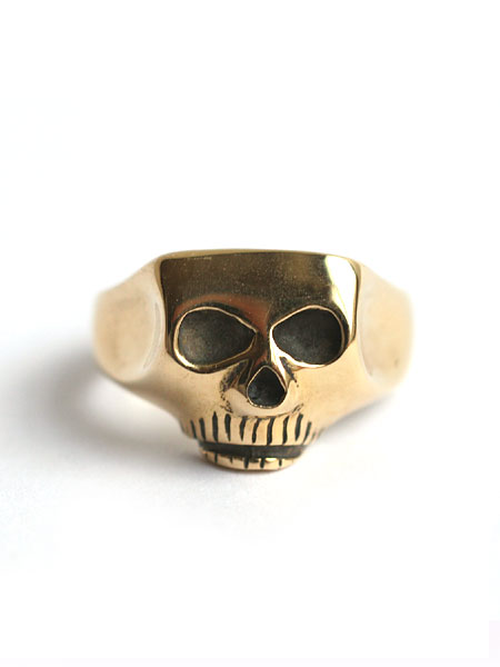 Flash Point 18K GOLD JIM SKULL RING / ジムスカルリング