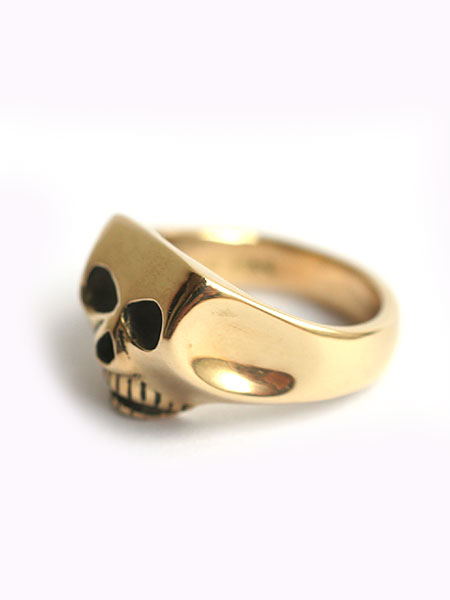 フラッシュポイント Flash Point | 18K GOLD JIM SKULL RING / ジム 