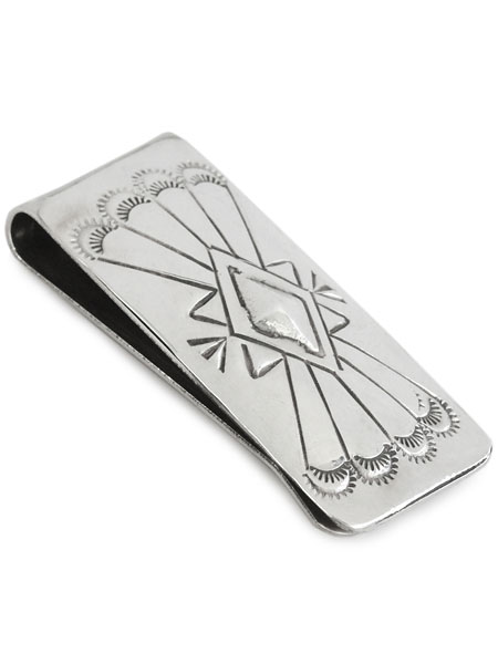 INDIAN JEWELRY NATIVE MONEY CLIP (A)