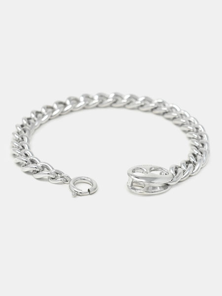 IDEALITE Large Double Anchor Clasp Bracelet  [L19008] / アンカー チェーン ブレスレット